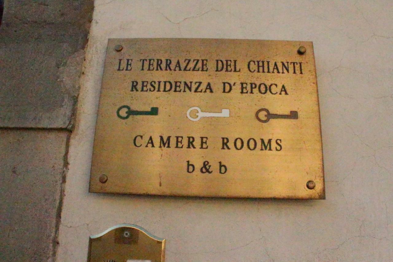 Le Terrazze Del Chianti B&B Residenza D'Epoca E Di Charme San Donato in Poggio エクステリア 写真